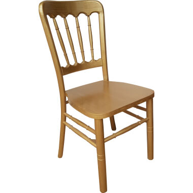 Silla Versalles Dorada Madera