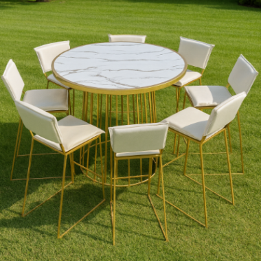 Periquera Marmol Blanco 1.20d